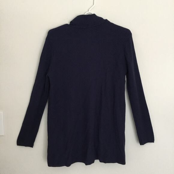 Soft Joie "Wren " Open Front Cardigan in Blue Peacoat - size S Wool Blend - Picture 2 of 8